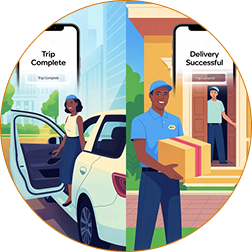 Smooth Drop-off or Delivery